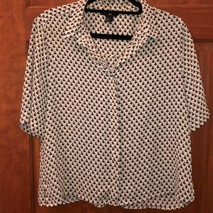 H&M Short Sleeve Blouse